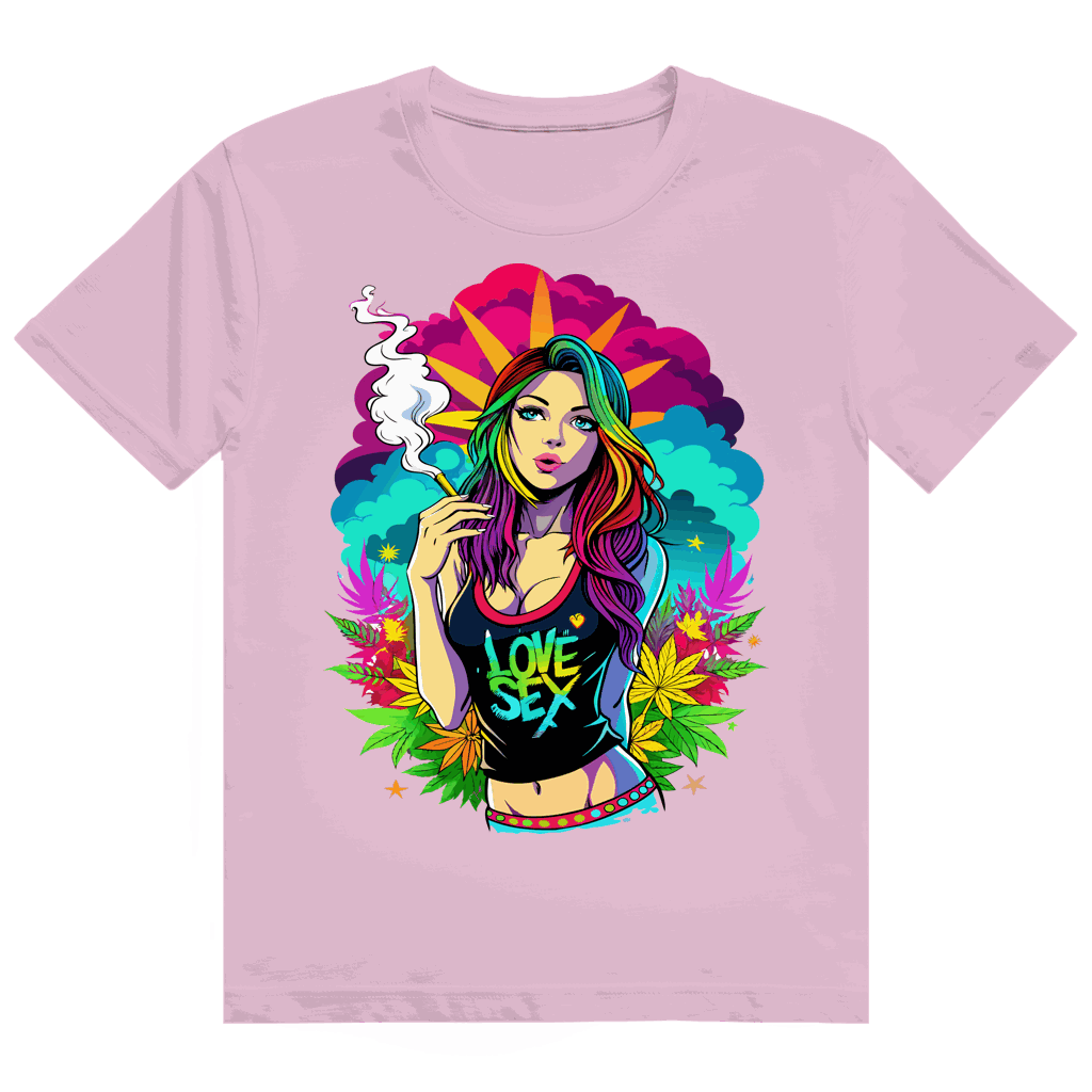 Heavy Cotton T-Shirt - Love Girl | Division420®