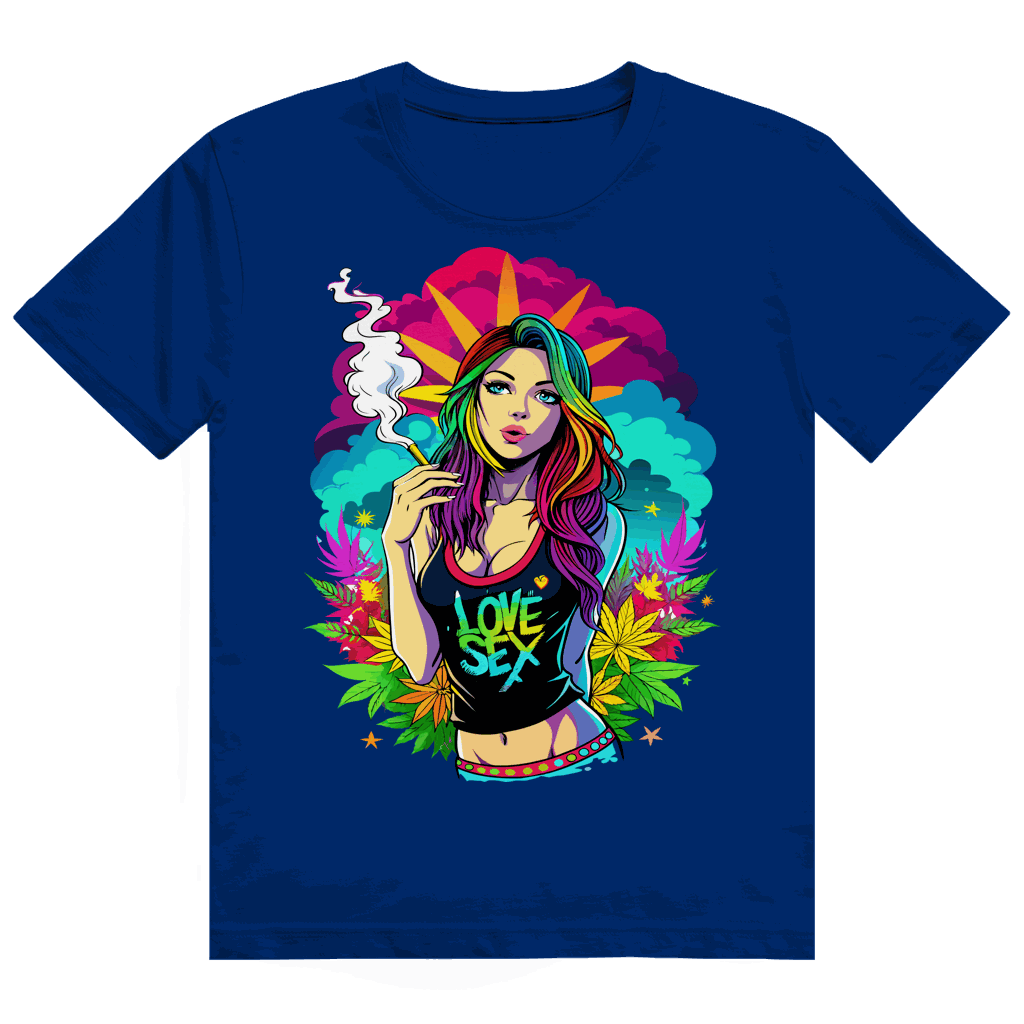 Heavy Cotton T-Shirt - Love Girl | Division420®