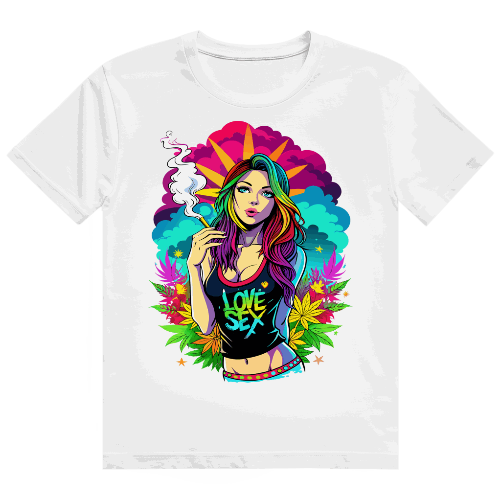 Heavy Cotton T-Shirt - Love Girl | Division420®