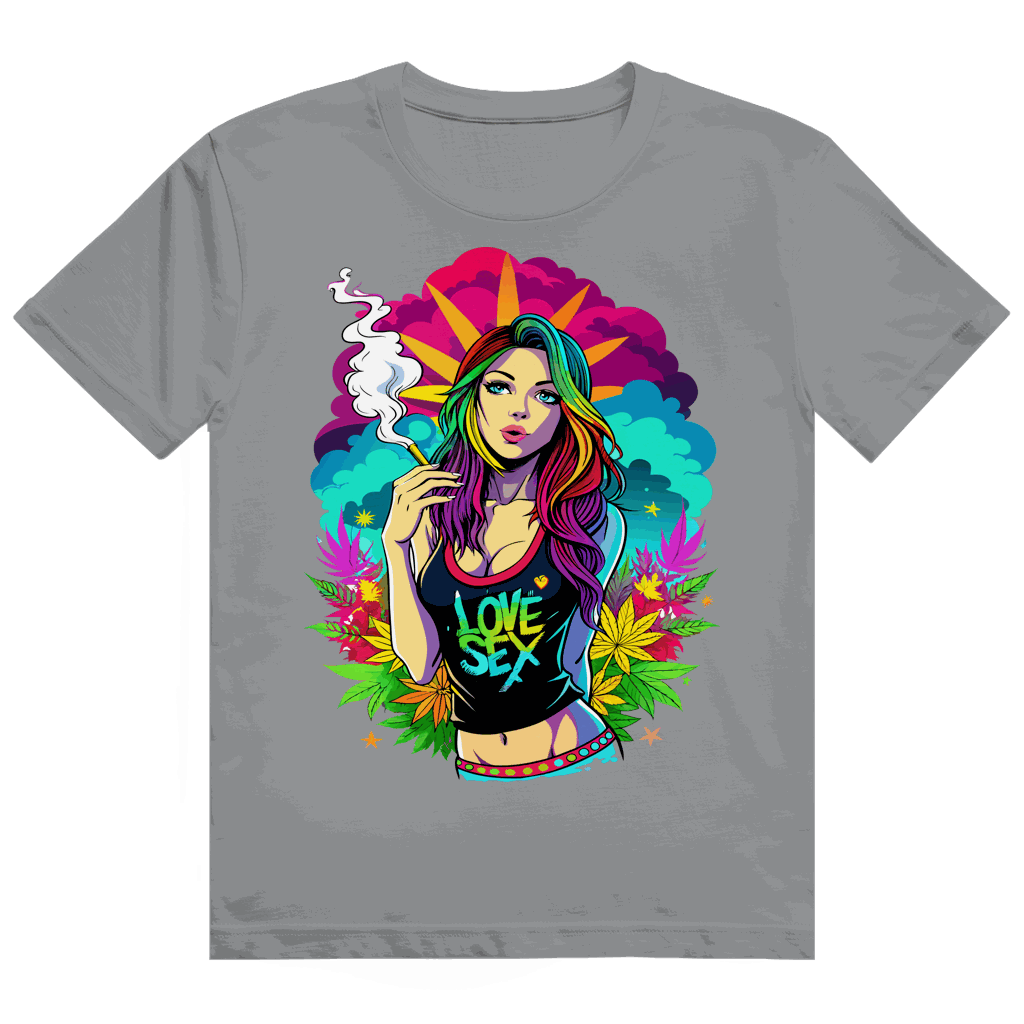 Heavy Cotton T-Shirt - Love Girl | Division420®