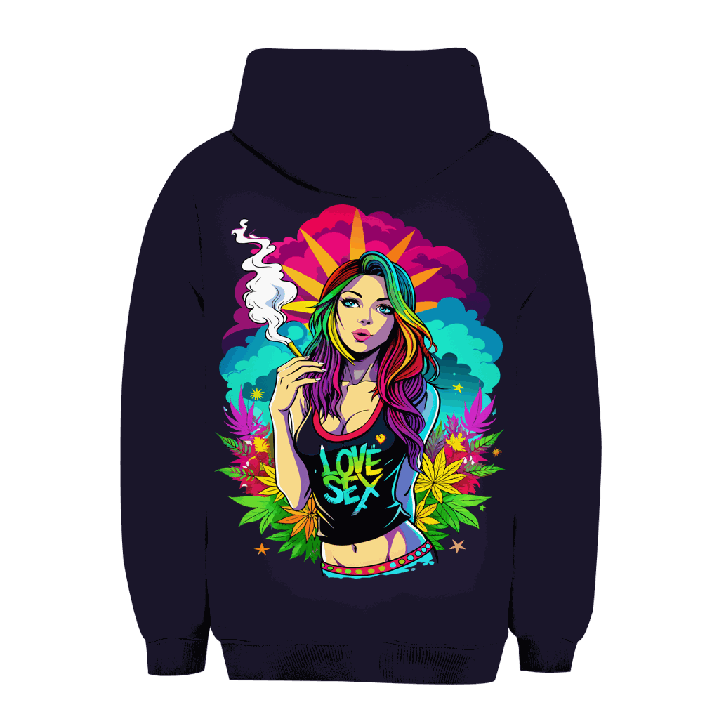 Unisex Oversize Hoodie - Love Girl | Division420®