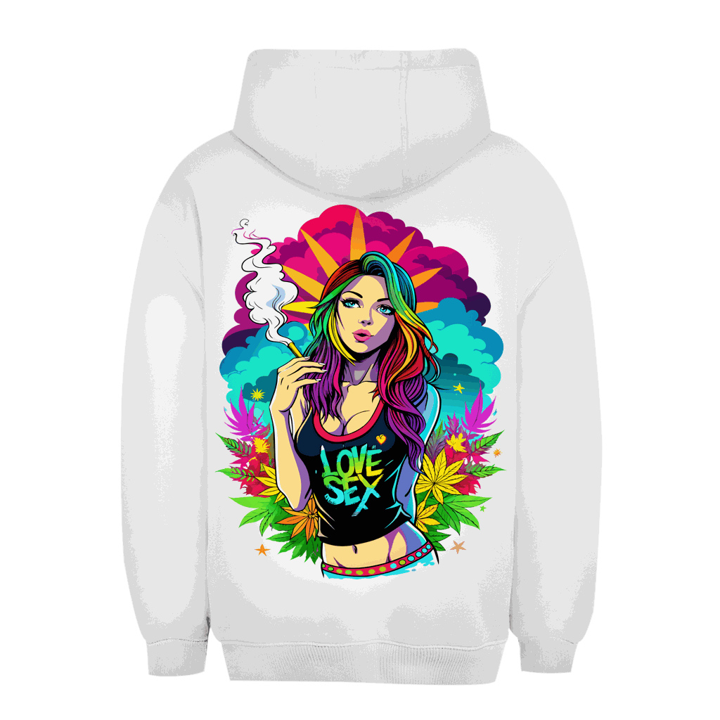 Unisex Oversize Hoodie - Love Girl | Division420®