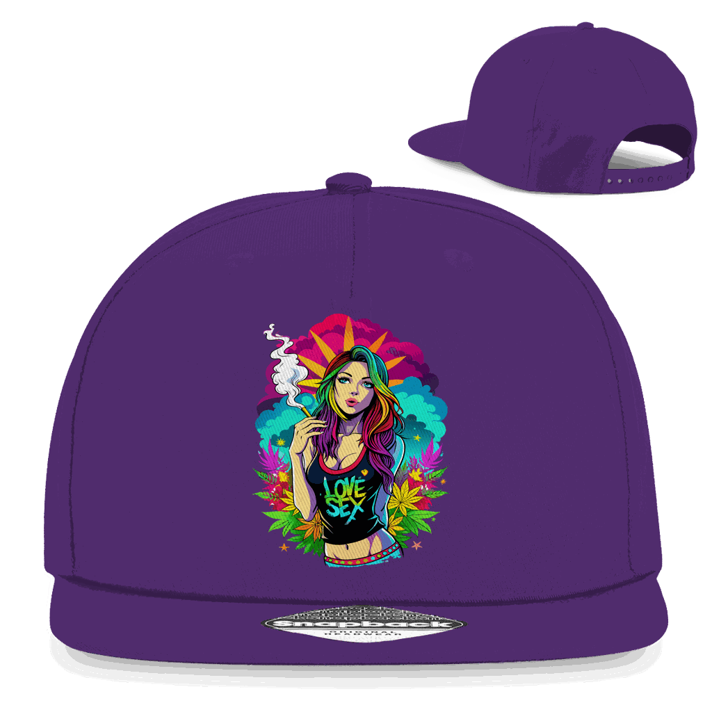 Snapback Rapper Cap - Love Girl | Division420®