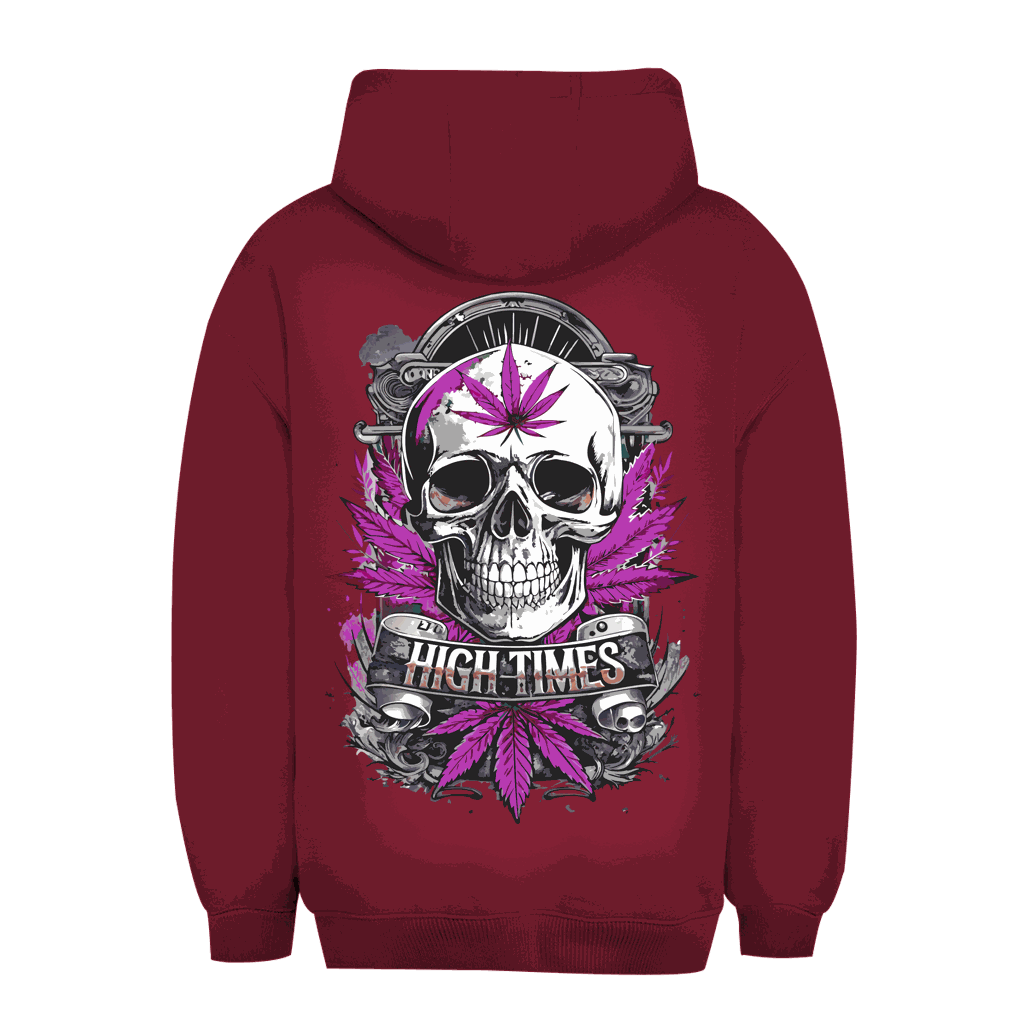 Unisex Oversize Hoodie - High Times Skull | Division420®