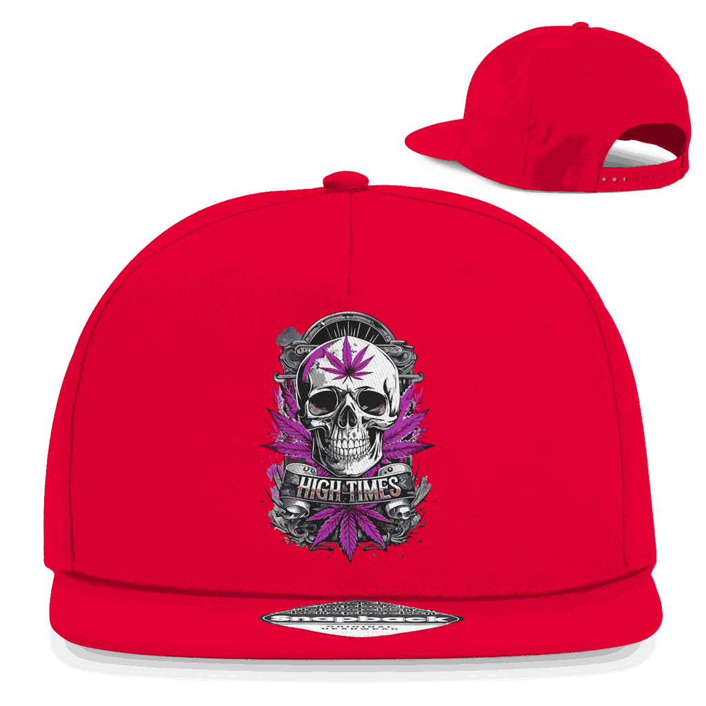 Snapback Rapper Cap - High Times Skull | Division420®