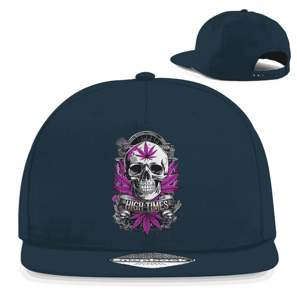 Snapback Rapper Cap - High Times Skull | Division420®
