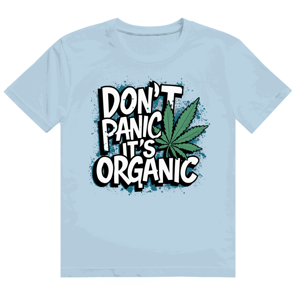 Heavy Cotton T-Shirt - Dont Panik its Organic | Division420®