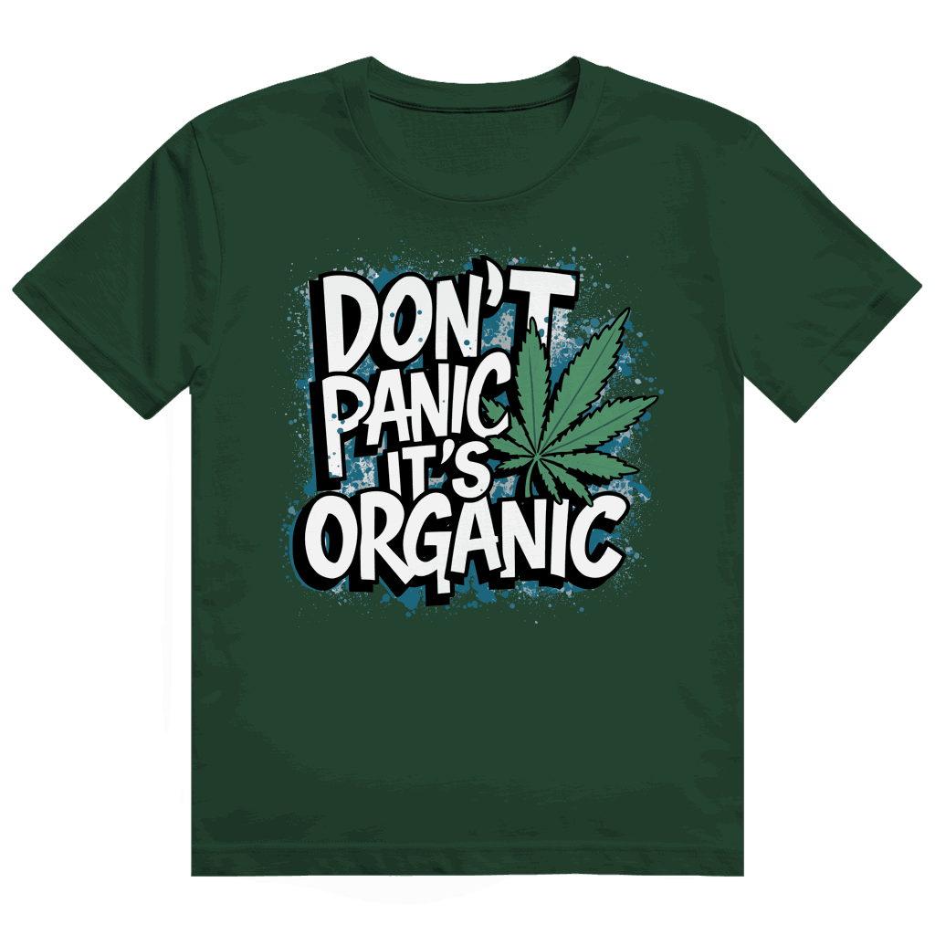 Heavy Cotton T-Shirt - Dont Panik its Organic | Division420®