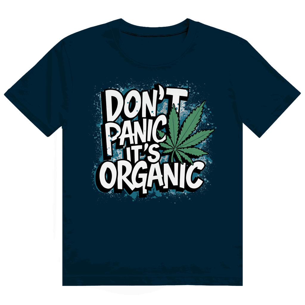 Heavy Cotton T-Shirt - Dont Panik its Organic | Division420®