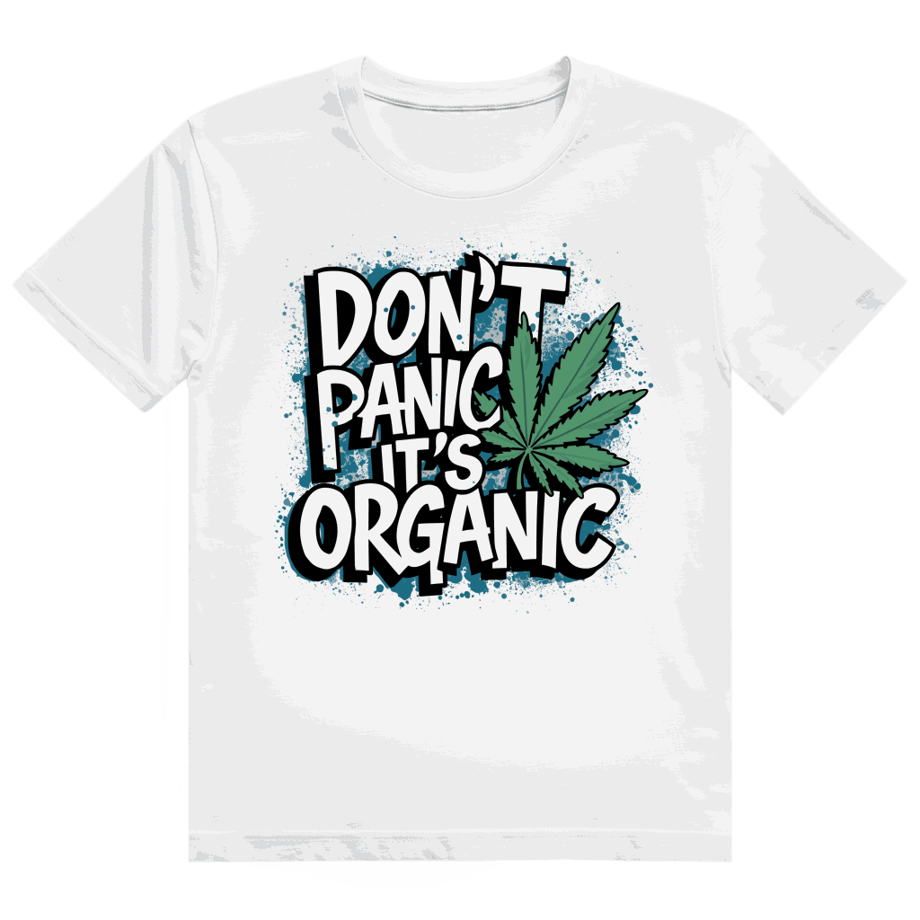 Heavy Cotton T-Shirt - Dont Panik its Organic | Division420®