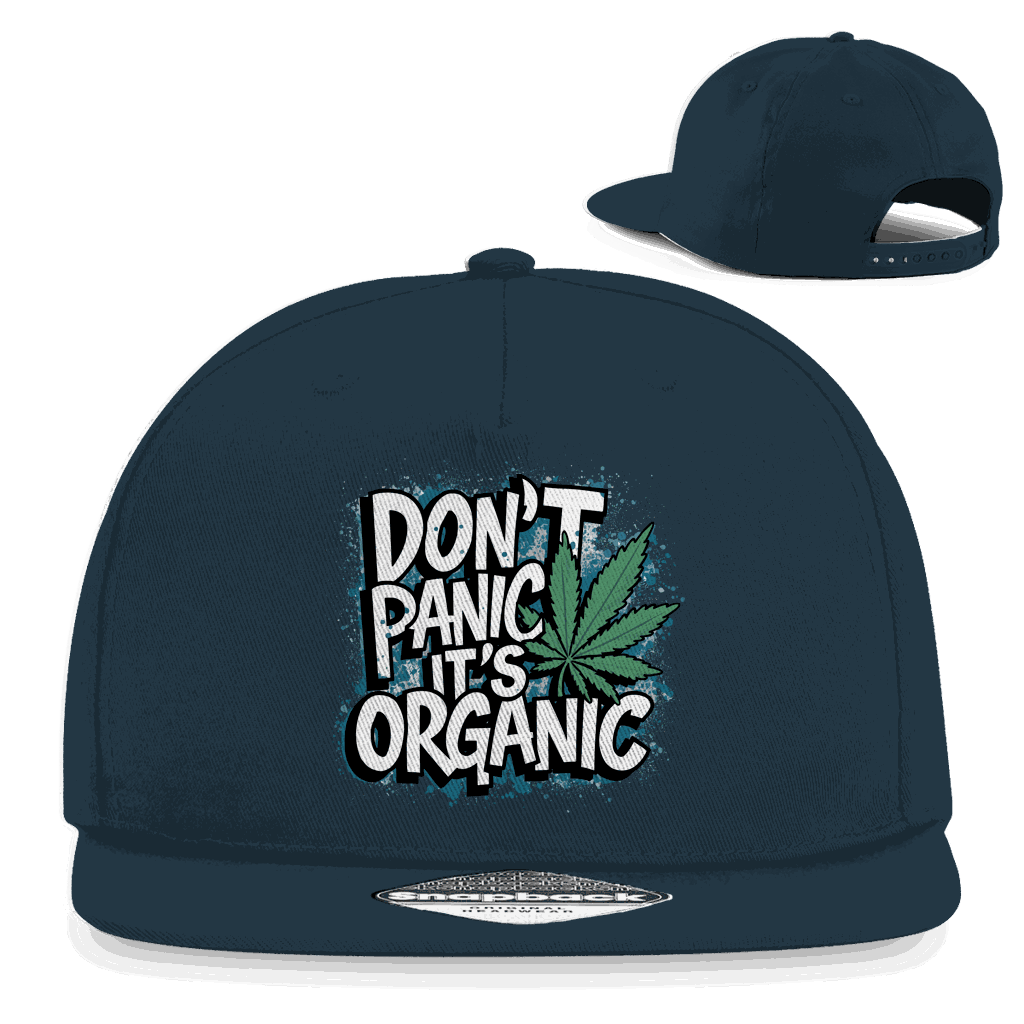 Snapback Rapper Cap - Dont Panik its Organic | Division420®