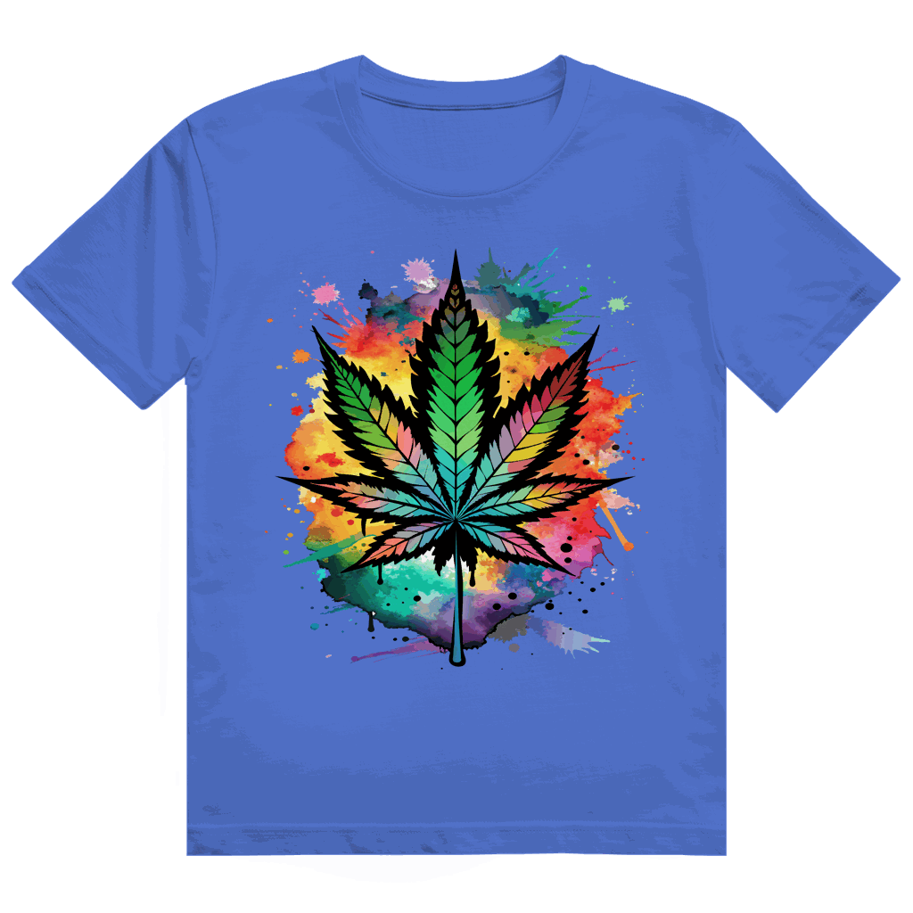 Heavy Cotton T-Shirt - Colorful Leaf | Division420®