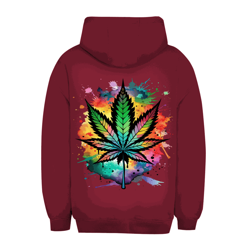 Unisex Oversize Hoodie - Colorful Leaf | Division420®
