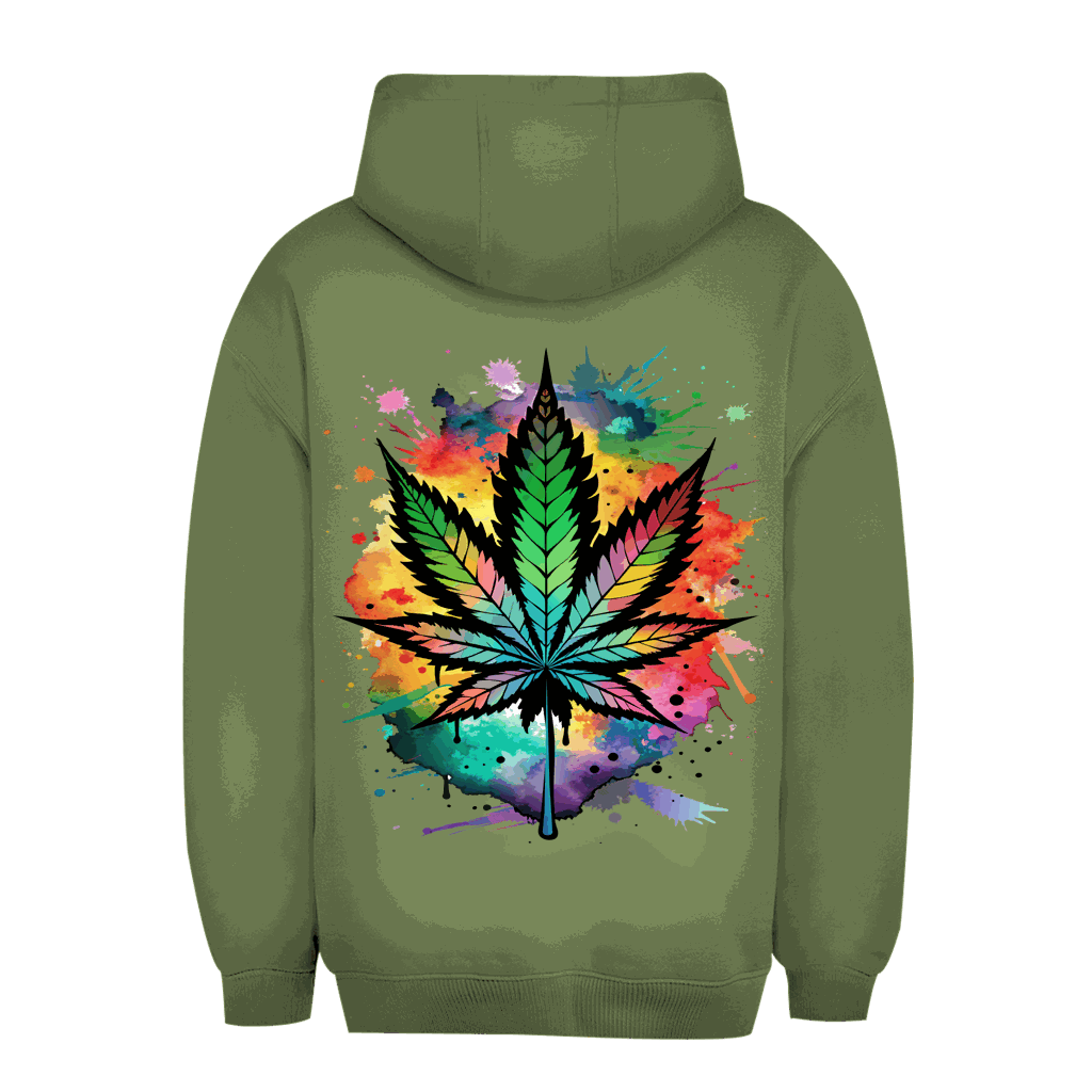 Unisex Oversize Hoodie - Colorful Leaf | Division420®