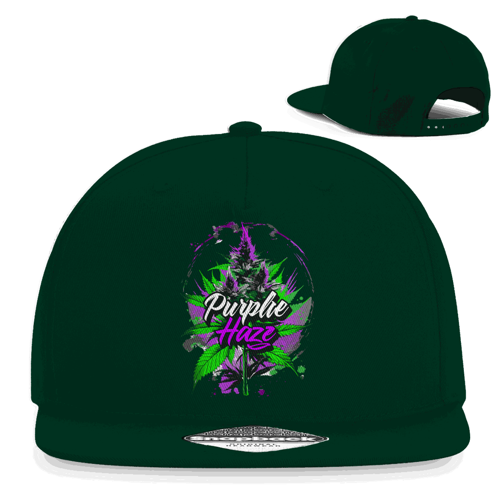 Snapback Rapper Cap - Purple Haze Strain | Division420®
