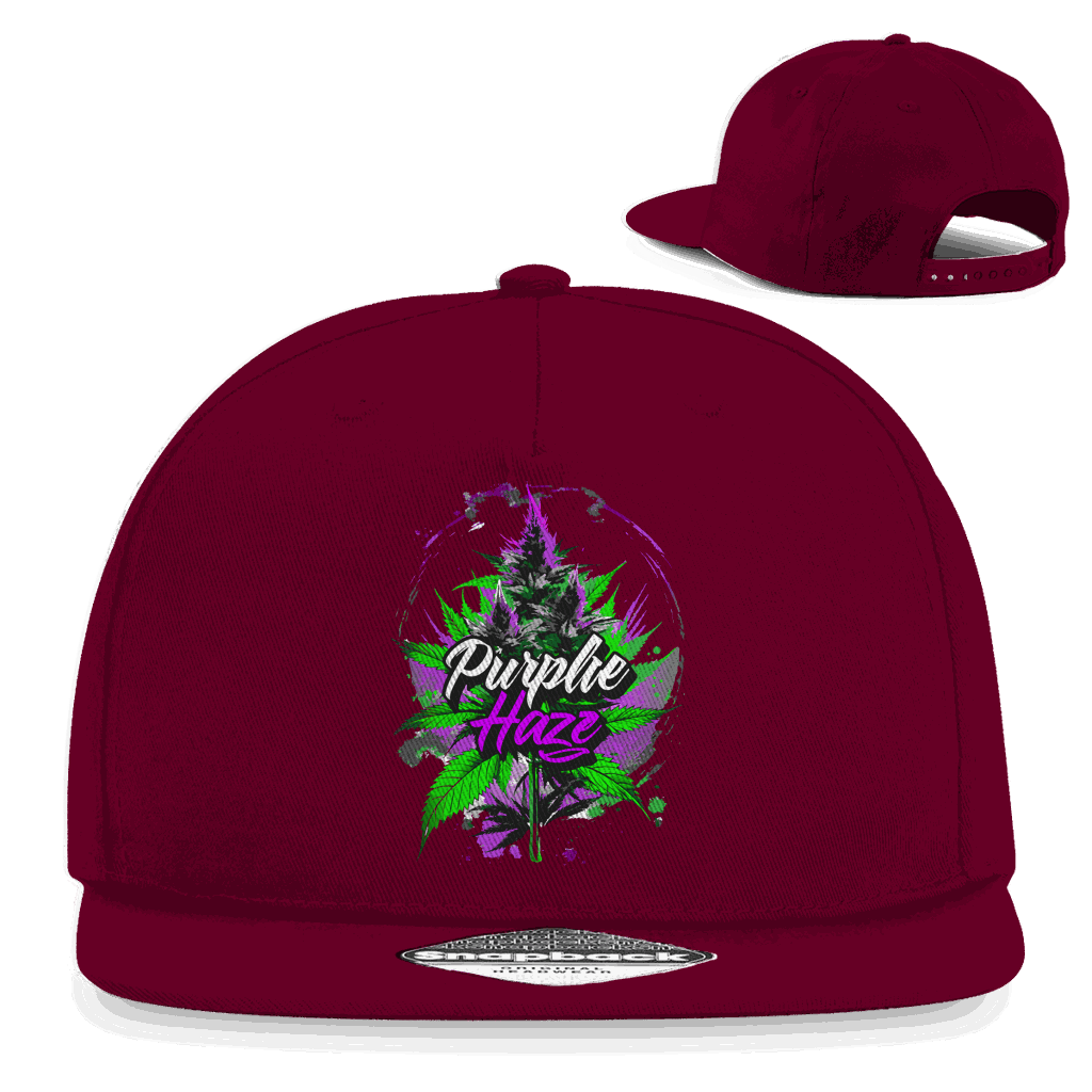Snapback Rapper Cap - Purple Haze Strain | Division420®