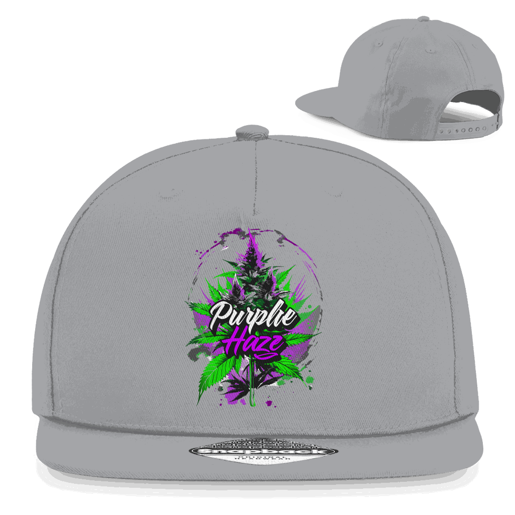Snapback Rapper Cap - Purple Haze Strain | Division420®
