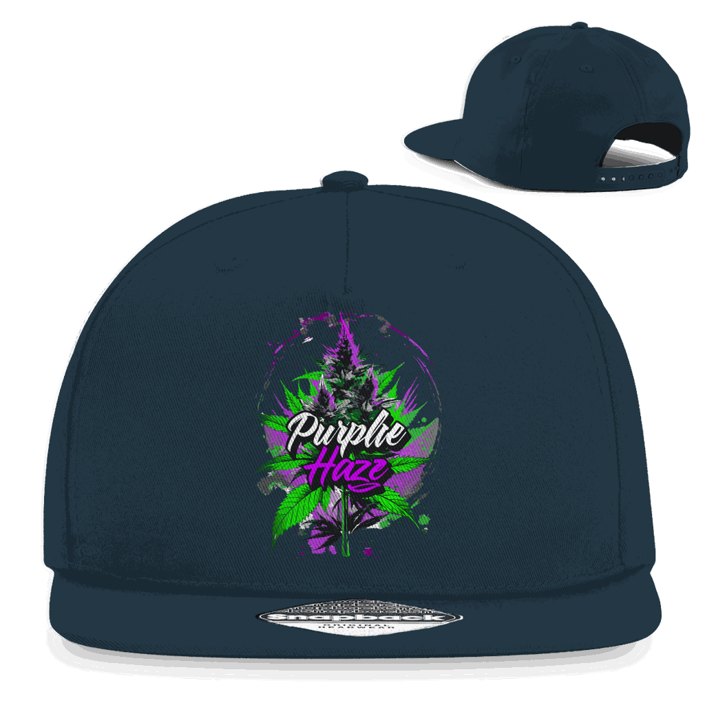 Snapback Rapper Cap - Purple Haze Strain | Division420®