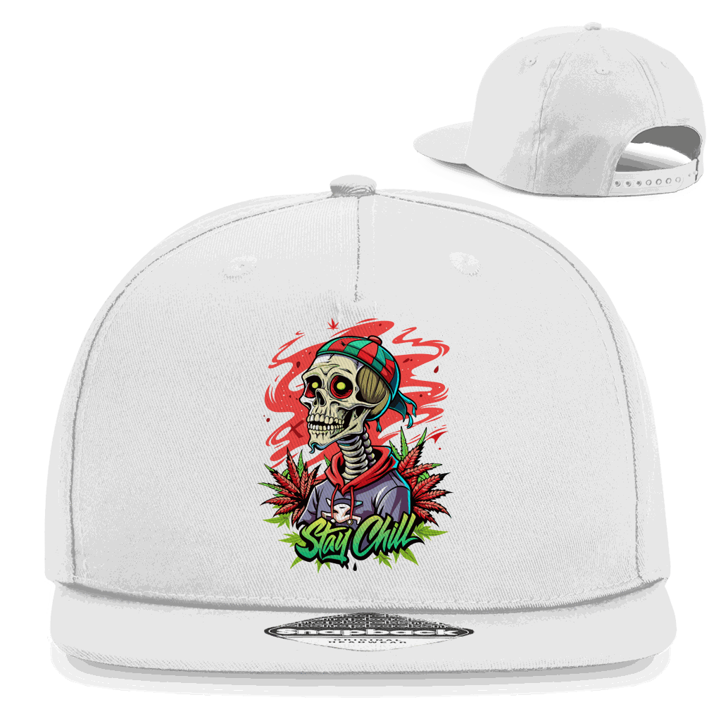 Division420 Snapback Cap Stay Chill 5-panel cotton twill with flat brim and snapback closure