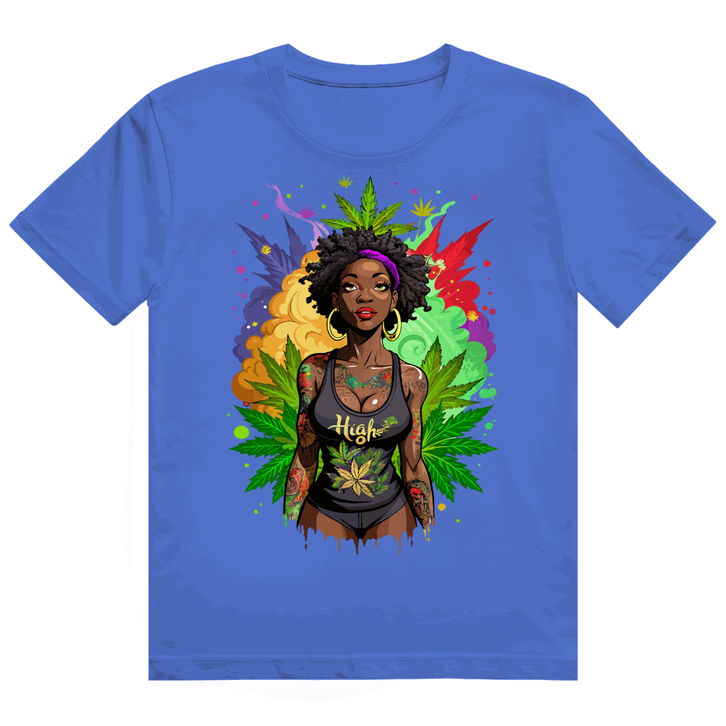 Heavy Cotton T-Shirt - Sweet High Girl | Division420®