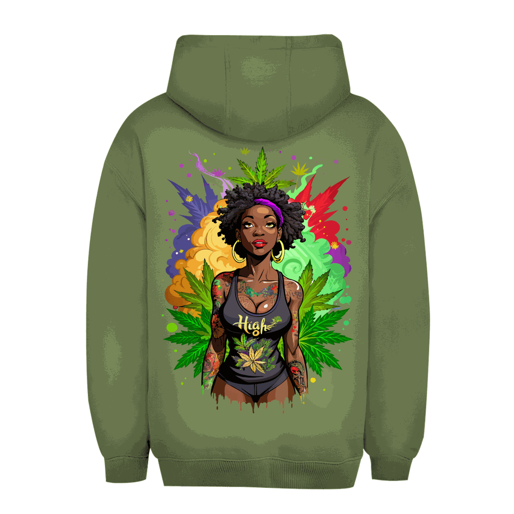 Unisex Oversize Hoodie - Sweet High Girl | Division420®