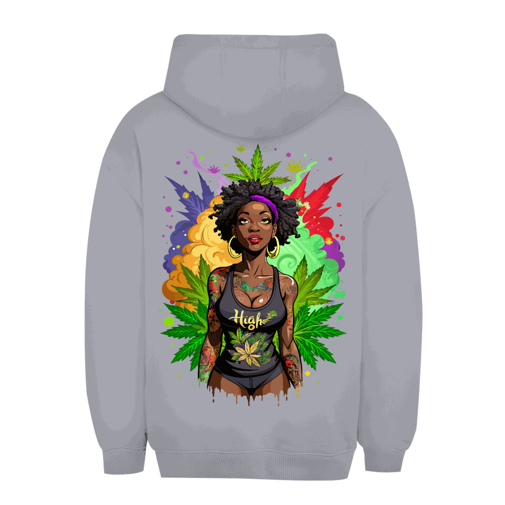 Unisex Oversize Hoodie - Sweet High Girl | Division420®