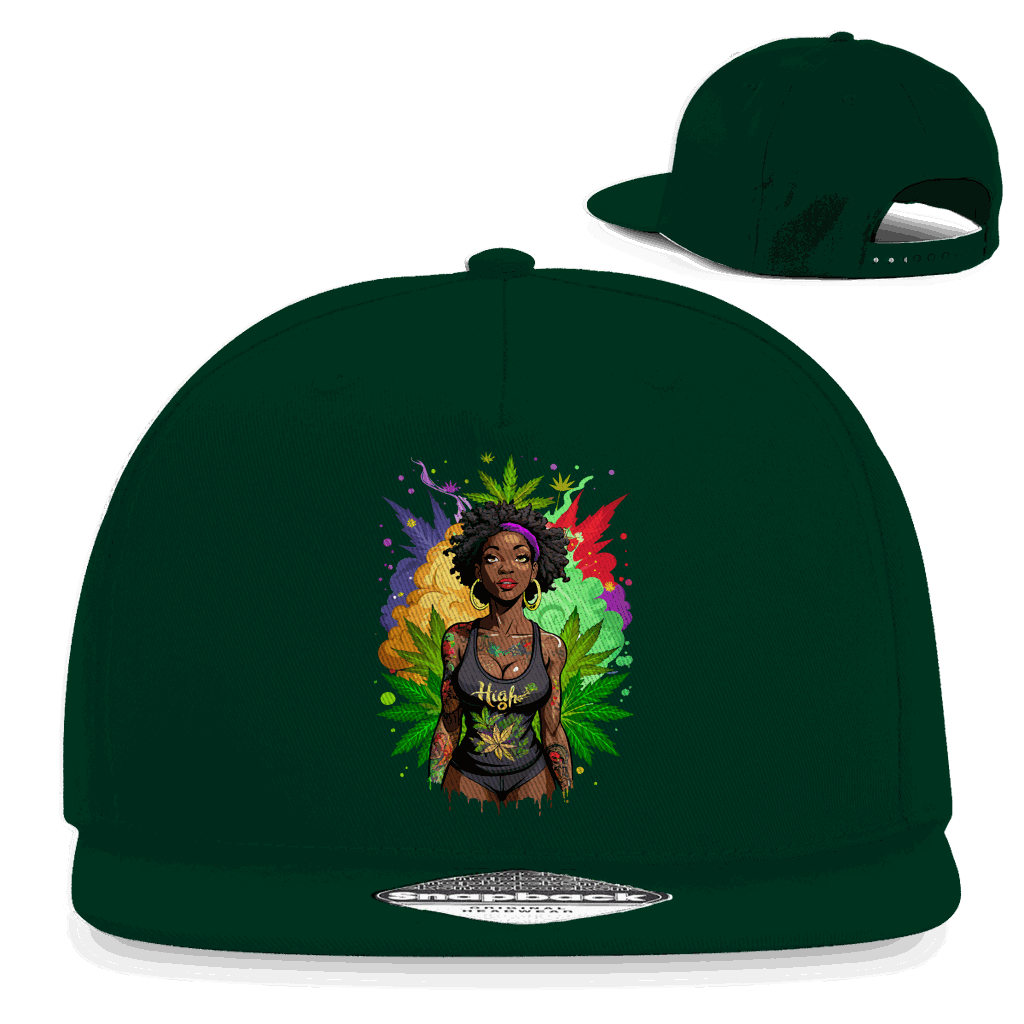 Snapback Rapper Cap - Sweet High Girl | Division420®