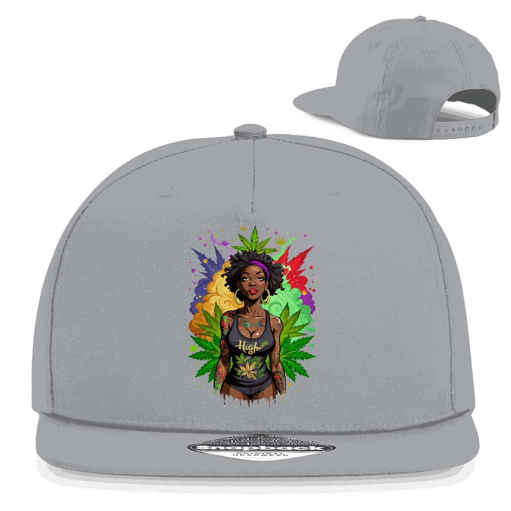 Snapback Rapper Cap - Sweet High Girl | Division420®