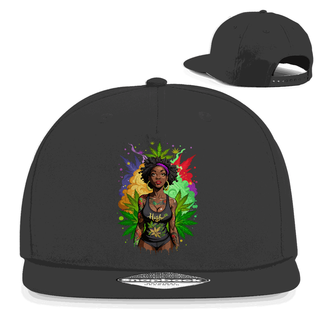 Snapback Rapper Cap - Sweet High Girl | Division420®