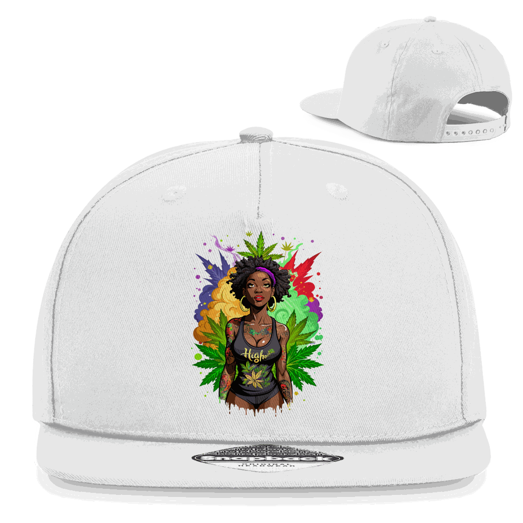 Snapback Rapper Cap - Sweet High Girl | Division420®