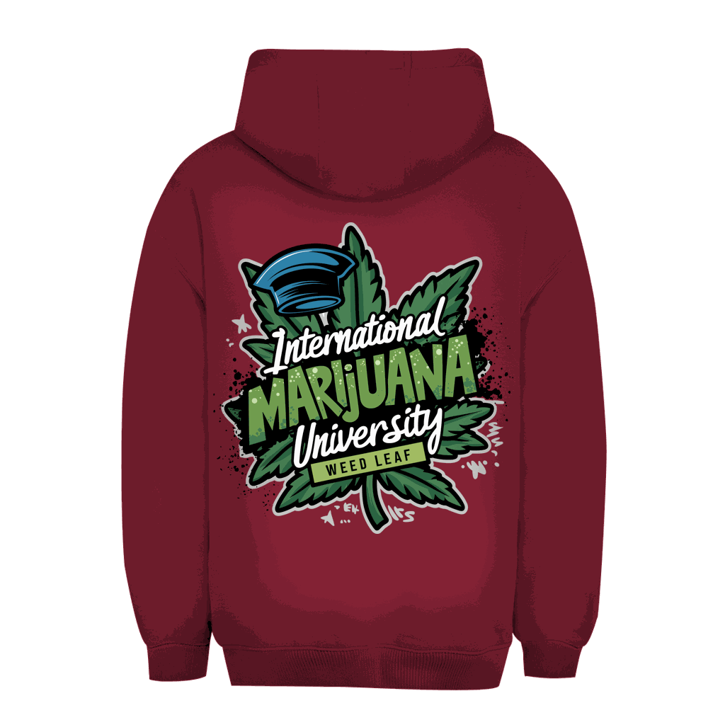 Unisex Oversize Hoodie - Marijuana University | Division420®