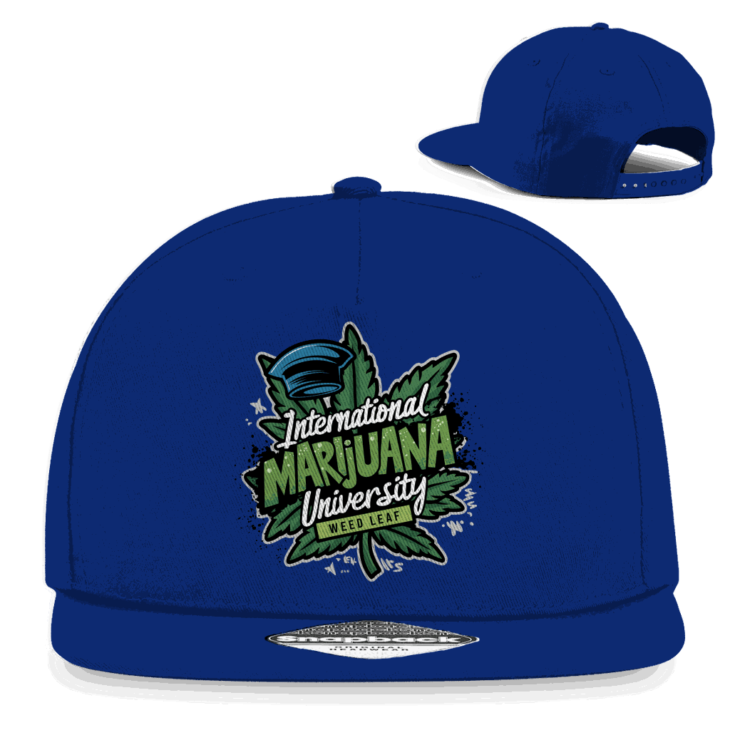 Snapback Rapper Cap - Marijuana University | Division420®