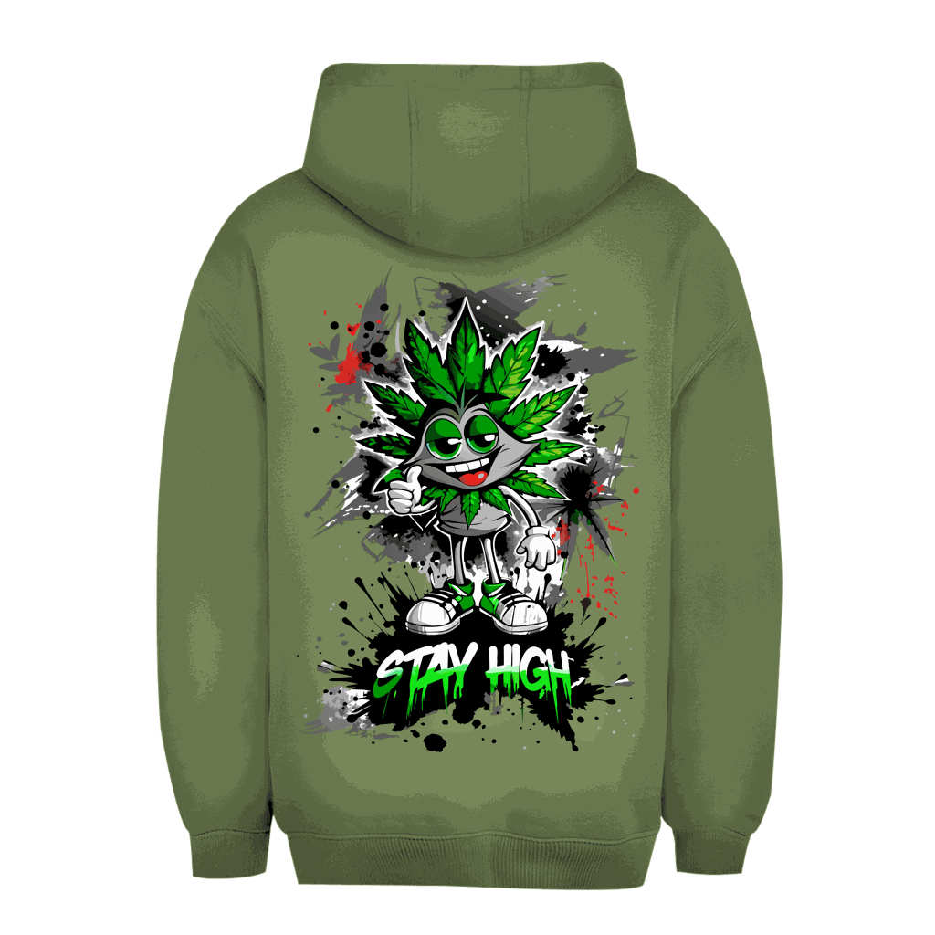 Unisex Oversize Hoodie in urbanem Stil mit Kapuze und Kängurutasche von Division420