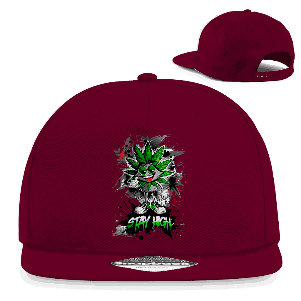 Snapback Rapper Cap - Stay High | Division420®