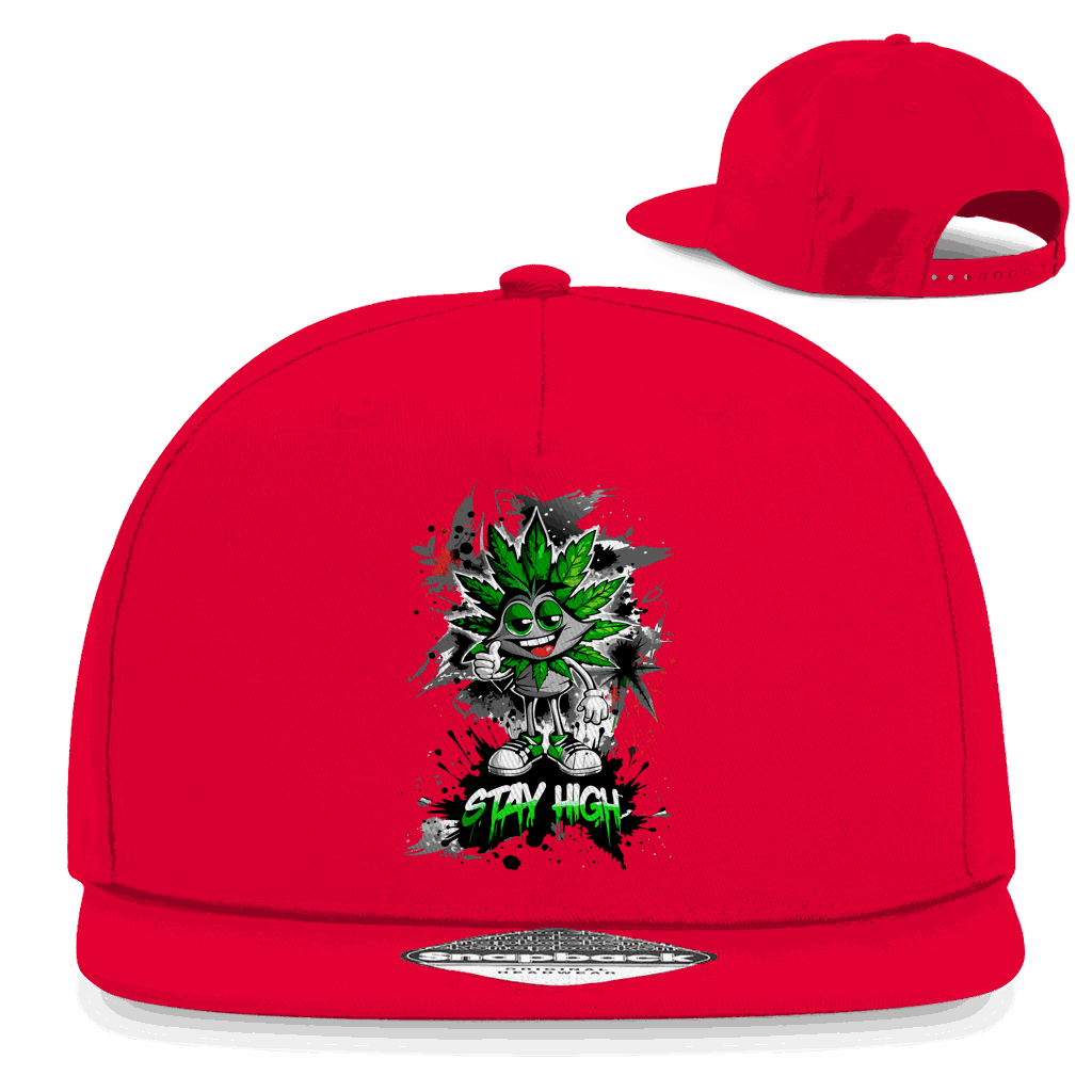 Snapback Rapper Cap - Stay High | Division420®
