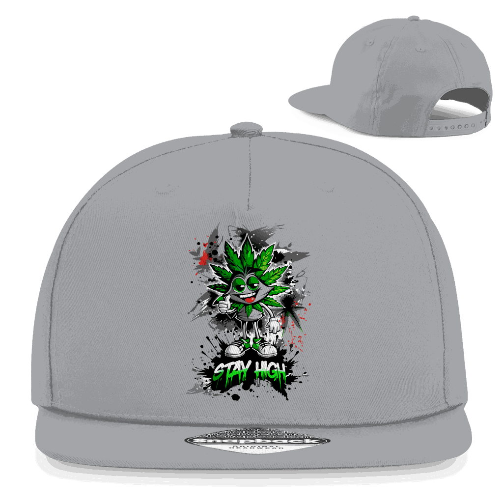 Snapback Rapper Cap - Stay High | Division420®