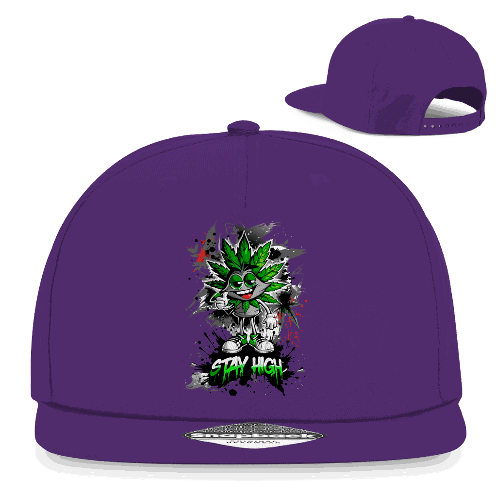 Snapback Rapper Cap - Stay High | Division420®