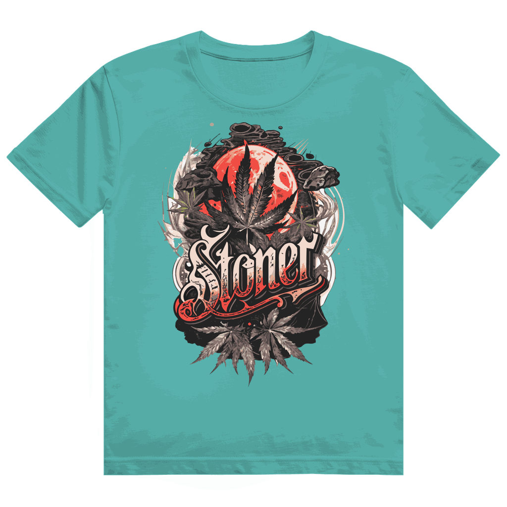 Heavy Cotton T-Shirt - Full Moon Stoner | Division420®