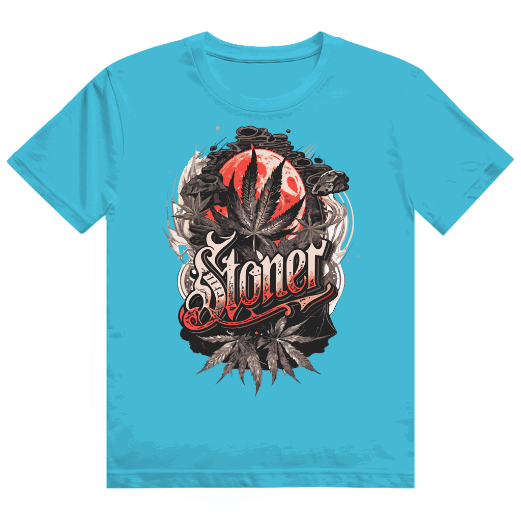 Heavy Cotton T-Shirt - Full Moon Stoner | Division420®