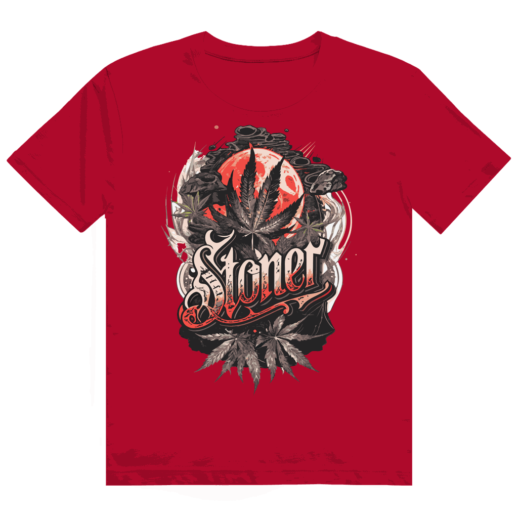Heavy Cotton T-Shirt - Full Moon Stoner | Division420®