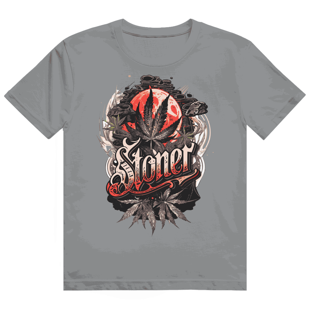 Heavy Cotton T-Shirt - Full Moon Stoner | Division420®