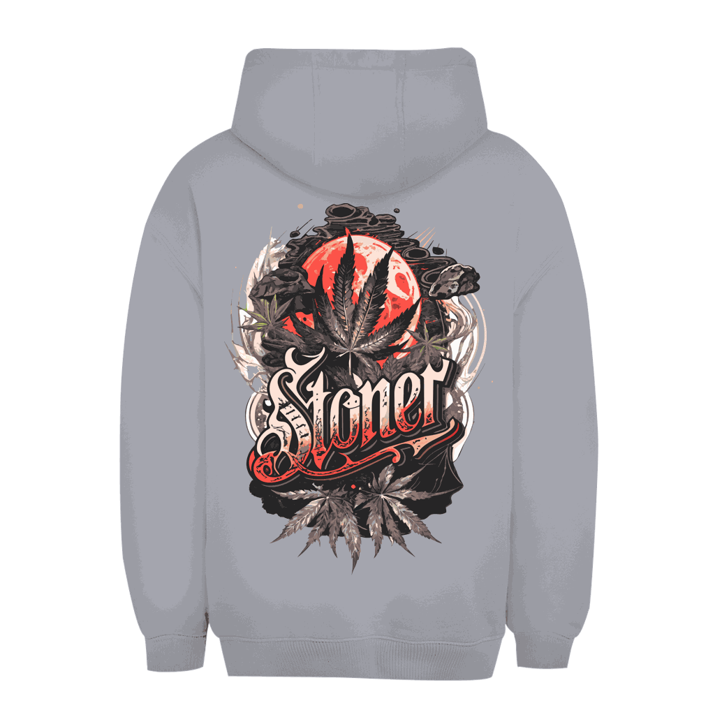 Unisex Oversize Hoodie - Full Moon Stoner | Division420®