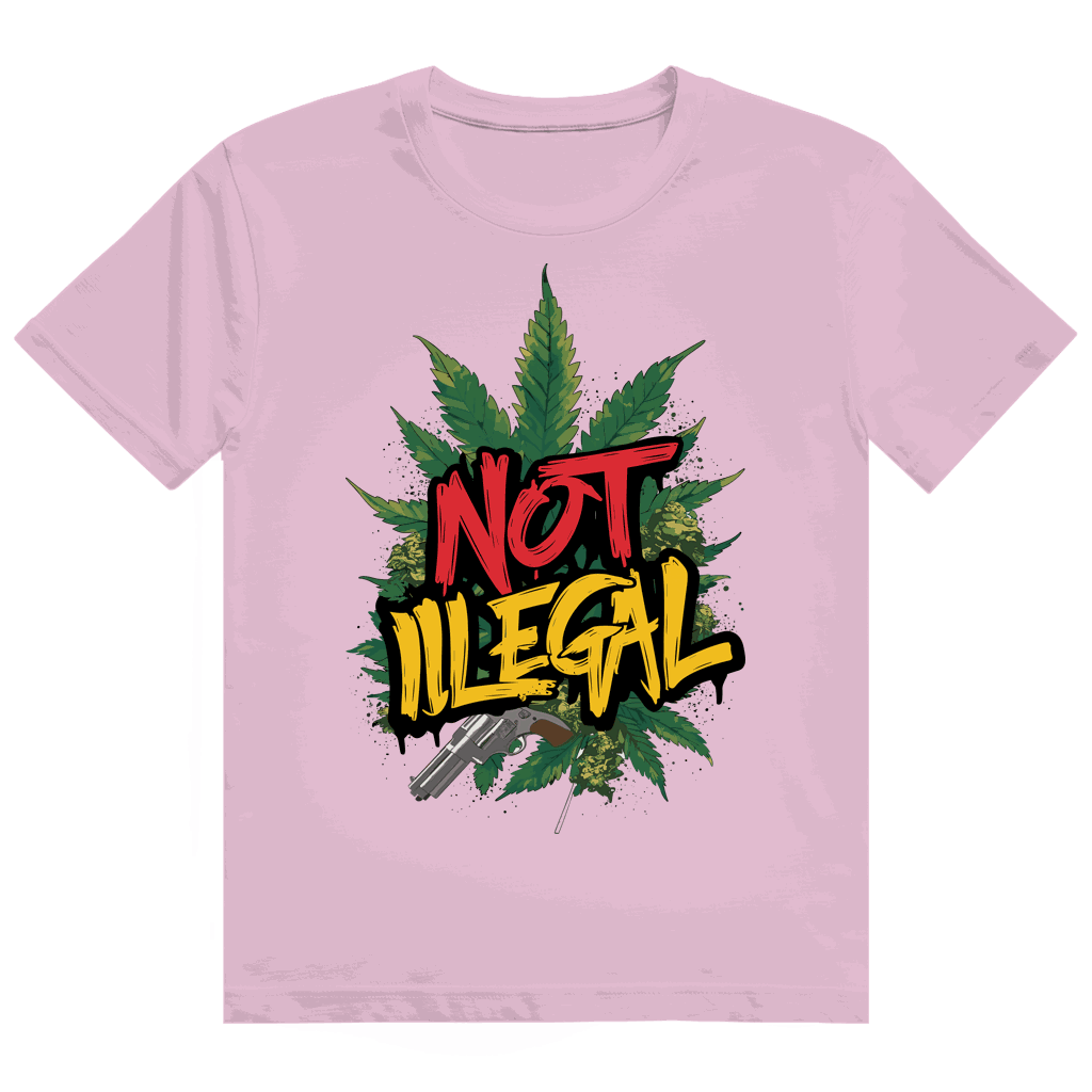 Heavy Cotton T-Shirt - Not Illegal | Division420®
