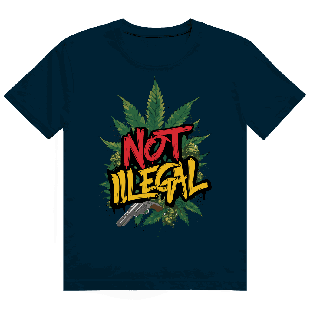 Heavy Cotton T-Shirt - Not Illegal | Division420®