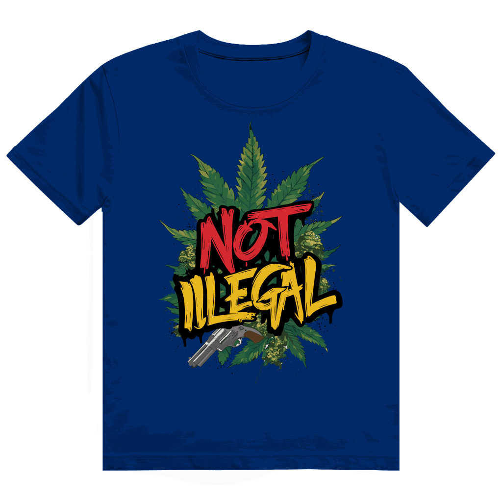 Heavy Cotton T-Shirt - Not Illegal | Division420®
