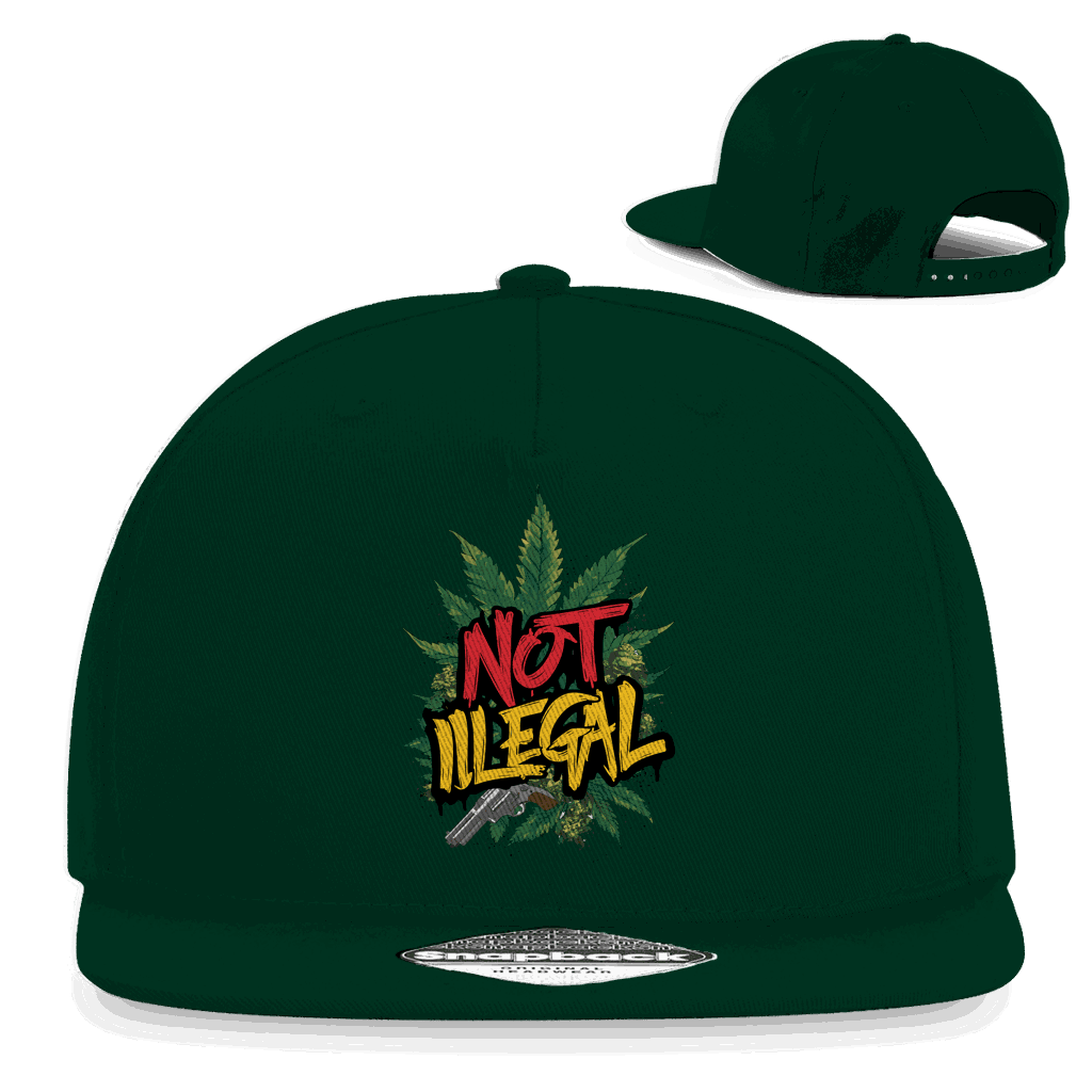 Snapback Rapper Cap - Not Illegal | Division420®