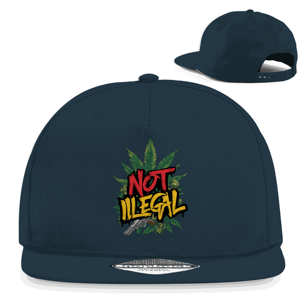 Snapback Rapper Cap - Not Illegal | Division420®