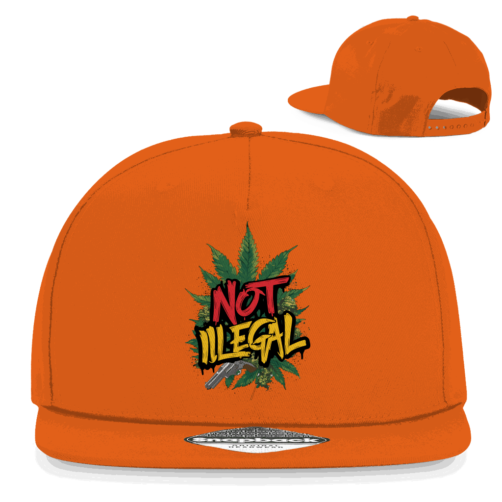 Snapback Rapper Cap - Not Illegal | Division420®