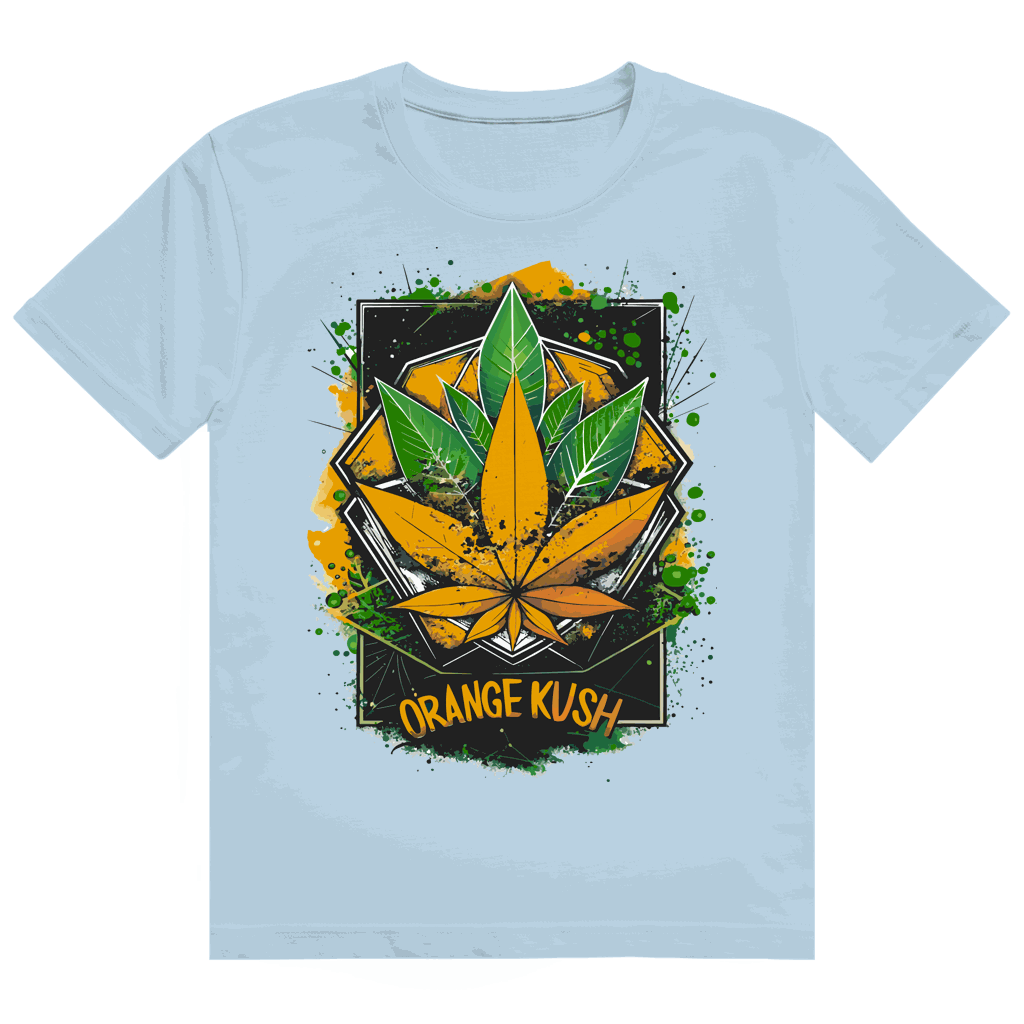 Heavy Cotton T-Shirt - Orange Kush | Division420®