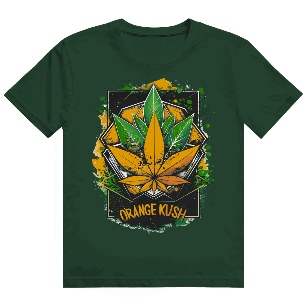 Heavy Cotton T-Shirt - Orange Kush | Division420®